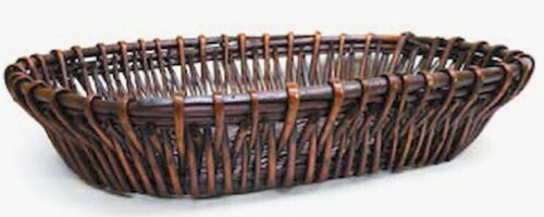 August Grove&reg; 4" H x 22" W x 15" D Wicker Box New in Box $199