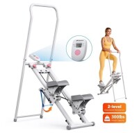 MERACH MR-2448 Stair Stepper Machine - Compact Foldable Vertical Climber, Full-Body Workout & Cardio Fitness Equipment for Home Gym New In Box $299