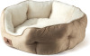 Asvin Small Dog Bed for Small Pets, Extra Soft & Machine Washable with Anti-Slip & Water-Resistant Oxford Bottom, Light Brown, 20 inches New $79
