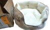 Asvin Small Dog Bed for Small Pets, Extra Soft & Machine Washable with Anti-Slip & Water-Resistant Oxford Bottom, Light Brown, 20 inches New $79 - 2