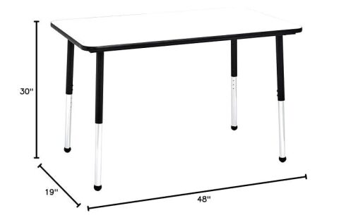 Amazon Basics Dry-Erase Rectangular School Activity Table New in Box $299