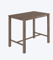 allen + roth Benton Ridge Rectangle Outdoor Dining Table 31.49-in W x 51.18-in L New in Box $599