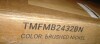 QueenFun 24x32 Inch Beveled Framed Bathroom Mirror Anti-Rust, Brushed Nickel Metal Frame Bathroom Vanity Mirror for Wall, Vertical/Horizontal Wall-Mounted Mirror New in Box $199 - 2