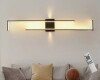 Wrought Studio&trade; Gurine 55.12" Aluminum LED Flush Mounted Sconce New in Box $299