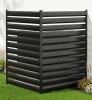 WOYAO 48" H X 38" W (2 Panels) Air Conditioner Metal Fence Screen Trash Can Privacy Fence Panels For Outside Unit, Pool Eequipment Enclosure, No Dig Backyard Fencing New In Box $299