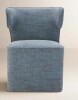 AllModern Sardinia Upholstered Dining Chair With Casters $499