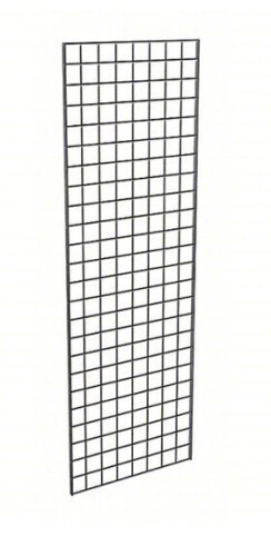 Grainger ECONOCO Wire Grid Panel, Black, 2 ft. x 6 ft., New In Box $299
