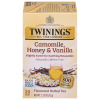 Twinings Camomile, Honey & Vanilla Herbal/ Lemon & Ginger Tea individually Wrapped Bags, Naturally Caffeine-Free, Enjoy Hot or Iced, 20 Teabags | Calming for Relaxation, Naturally Caffeine-Free, 20 Foil Lined Individually Wrapped Bags, Enjoy Hot or Iced /