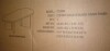 Henn&Hart 47.63" Black Grain MDF Coffee Table New In Box $299 - 2