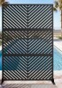 Mayeerty 6 ft. H x 4 ft. W Metal Privacy Screen in Black New in Box $299