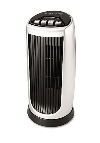Bionaire Personal Space Mini Tower Fan, Two-Speed, Black/Silver (BT014AU) On Working $99