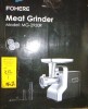 FOHERE Electric Meat Grinder Heavy Duty - 5 in1 Meat Grinders for Home Use - 3000W Max Powerful - Sausage Stuffer with 3 Stainless Steel Grinding Plates $199 - 2