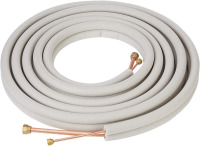 Senville 25 Ft. Copper Pipes for Mini Split Air Conditioner 1/4" & 3/8" White New In Box $199