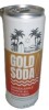 Gold Soda - Natural Ingredients - Organic Cane Sugar - Non-GMO - No Preservatives - Monk Fruit - Sparkling Water - Made with Natural and Organic Flavors - Ginger Apple 12 fl oz - 2