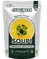 Cuginos Quick Meal Cheesy Cheddar Broccoli Dried Soup Mix, 1.4 oz New Best by 12/2026