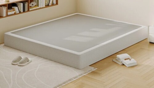 Alwyn Home King Box Spring 9 Inch For King Bed, 1500Lbs Capacity, High Profile Mattress Foundation With Fabric Cover, Metal Bed Base King Size Easy Assembly, Heavy-Duty $299