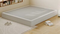 Alwyn Home King Box Spring 9 Inch For King Bed, 1500Lbs Capacity, High Profile Mattress Foundation With Fabric Cover, Metal Bed Base King Size Easy Assembly, Heavy-Duty $299