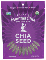 Mamma Chia Organic Seeds, Black, 6 Ounce New Best by 12/2027