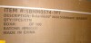 Jayden Creation Kamis Seadrift Wood 60" Sideboard with Hexagonal Embellishments and Solid Wood Legs, New in Box $799 - 2