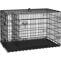 Tucker Murphy Pet&trade; Foldable Metal Wire Dog Cage with Divider, 31.5" H x 48" W x 29" D New In Box $299