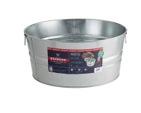 Behrens 24" x 11" Galvanized Steel Round Tub 3GS $79