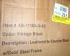 AllModern Nia Vegan Leather Bar & Counter Stool New In Box $399 - 2
