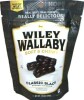Wiley Wallaby Classic Black Licorice | 7.05 oz, Bag New Best by 6/2027 - 2