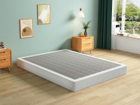 AROMUSTIME 7 Inch Full Box Spring Bed Base | Heavy Duty Metal Mattress Foundation, Easy Clean Fabric Cover, Easy Assembly, Non-Slip, No Noise $299