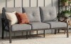 Red Barrel Studio 70" 3 Person Patio Sofa with HeavyDuty Metal Frame, Outdoor Sofa with Advanced Anti Rust Coating for All Weather, Patio Sofa with Weather Resistant Cushions New in Box $899