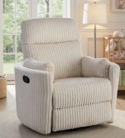 Everly Quinn 36.43" Wide Recliner Chair Swivel Rocker Glider Recliner, Nursery Glider Recliner, Corduroy Nursery Recliner Chair in Box $799
