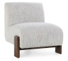 Classic Home Chelsea Brown Modular Chair New $1299