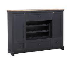 ECI Furniture Autumn Winds Spirit Cabinet in Black & Natural 0475-10-SC New in Box $2099
