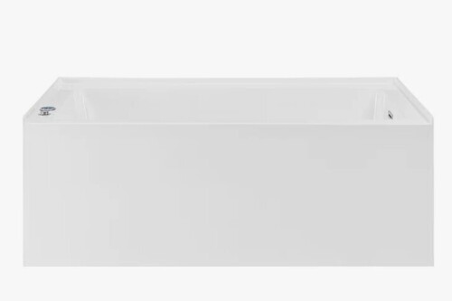 Swiss Madison Swiss Madison Avancer 60 in. x 36 in. Right-Hand Drain Rectangular Alcove Whirlpool Bathtub with Apron in Glossy White SM-AB591 New in Box $1999