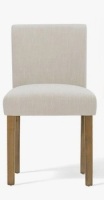 Lark Manor Alesana 18.5" W Linen Blend Upholstered Solid Wood Dining Chair New in Box $399
