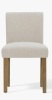 Lark Manor Alesana 18.5" W Linen Blend Upholstered Solid Wood Dining Chair New in Box $399
