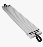 WFX Utility Telescopic Aluminum Work Plank 8-13FT, 440LBS Load Capacity Adjustable Scaffold Board with Skid-Proof Platform, Telescoping Ladder Accessory for Painting, Drywall & Construction, Rust-Resistant New in Box $399