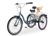 ABORON Adult Tricycle with 7-Speed, 26 in. Wheel Cruiser Bike with Basket and Backrest for Seniors, Women, Men, Peacock Green New Open Box $599