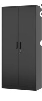 STANI Metal Storage Cabinet, 72" Freestanding Cabinets with Locking Door and 5 Adjustable Shelves, Steel Classic Tool Garage Cabinet for Home, Warehouse, Office, Garage New in Box $299