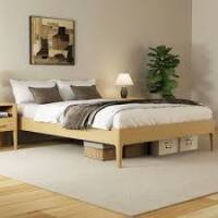 DHP Cologne Tool-Less Wood Platform Bed (Queen Size), New in Box $399
