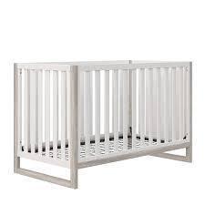 Novogratz Parker 3-in-1 Two-Tone Crib, White New in Box $399