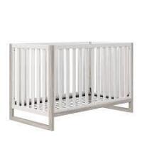 Novogratz Parker 3-in-1 Two-Tone Crib, White New in Box $399