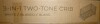 Novogratz Parker 3-in-1 Two-Tone Crib, White New in Box $399 - 2