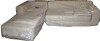 Yinix 106" Cloud Sectional Couch with l-Shape Chaise, Modern Modular Sofa with Deep Seat in beige New $1999 - 2