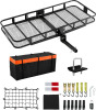 VEVOR 70" x 30" x 6", Hitch Cargo Carrier, 500 lbs Capacity with Ratchet Straps & Cargo Bag, Folding Hitch Mount Cargo Carrier Basket with Hitch Lock for 2" Receiver, Fit for SUVs New in Box $499