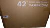 Ariel Cambridge 42" Single Free Standing Vanity Cabinet With Sink and Carrera Marble Top (2 Boxes) New in Box $1099 - 2