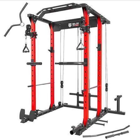 Major Fitness Lutie PLM03 Power Rack Cage (3 Boxes) New in Box Factory Sealed $2499