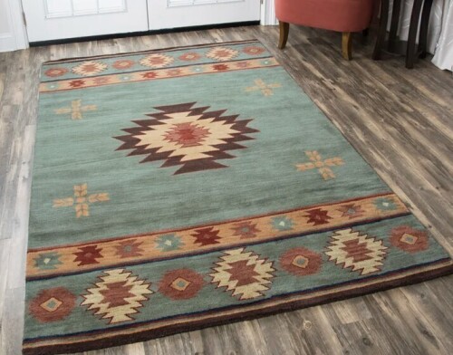 Millwood Pines Tyngsborough Hand Tufted Wool Indoor Rug 8' x 10' New $1799