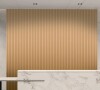 Art3d 8 Pcs 96" x 6.26" WPC Waterproof Slat Wall Panels, 3D Wood Look Acoustic Diffuser Wall Paneling for Modern Decor,33.38 sq.ft. in Oak New in Box $299
