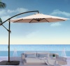 Arlmont & Co Hawkinsville 10' Cantilever Umbrella in Beige in Box $299
