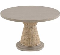 Furniture Sirena Round Dining Table 60" x 72" New $!799 (Similar to picture)